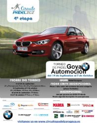 Arranca el Torneo «BMW Goya Automoción» en Pádel Zaragoza