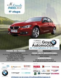 Este fin de semana se disputan las finales del Torneo de Pádel «BMW Goya Automoción»
