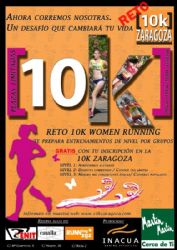 Reto 10k Women Running: Entrenamientos gratuitos para preparar la 10k Zaragoza