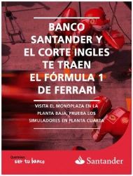 ¡Ven a sentir la Fórmula 1 a El Corte Inglés de Puerto Venecia!