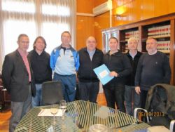 El Ayuntamiento firma sendos convenios de colaboración con las federaciones de Patinaje y de Rugby