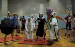 La fiebre del «Harlem Shake» llega al deporte zaragozano