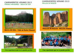 Ecoaventura Riglos presenta sus Campamentos de Verano en Riglos y la Selva de Oza
