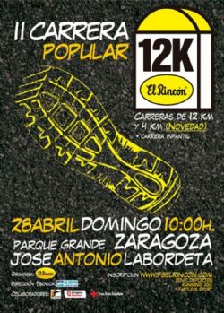 Clasificaciones de la II Carrera Popular 12k «El Rincón»