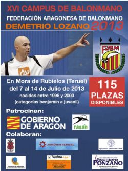 XVI Campus de Balonmano «Demetrio Lozano»