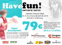 Esta Semana Santa... «Have fun!» con el CAI Zaragoza