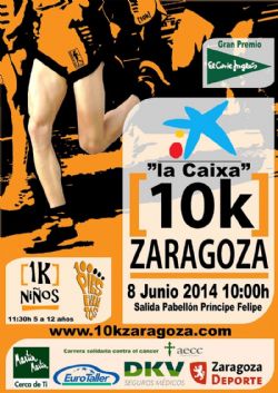 «La Caixa 10k Zaragoza» se retransmitirá en directo