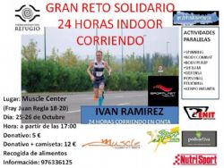 24 horas corriendo en cinta. Proyecto Kilómetros por Nepal