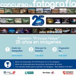 Últimos días para participar en el concurso de fotos sobre el Pabellón «Príncipe Felipe»: 25 años en imágenes ¡Grandes premios!