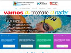 Nueva Web para los cursos municipales de natación
