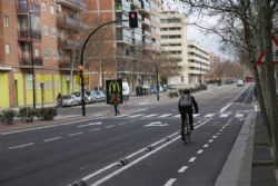 El Ayuntamiento destinará este año 700.000 euros para ampliar la red de carriles bici y 100.000 para su mantenimiento
