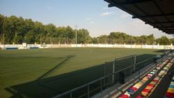 Zaragoza Deporte renovará el césped del campo de La Almozara-El Carmen para adecuarlo al nivel de la Segunda División B