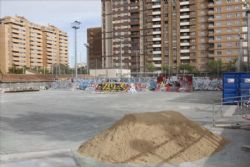 Comienzan las obras de remodelación del «Skate Park» de Vía Hispanidad