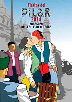 Cartel Fiestas del Pilar 2014
