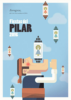Cartel Fiestas del Pilar 2016