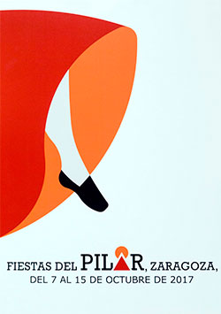 Cartel Fiestas del Pilar 2017