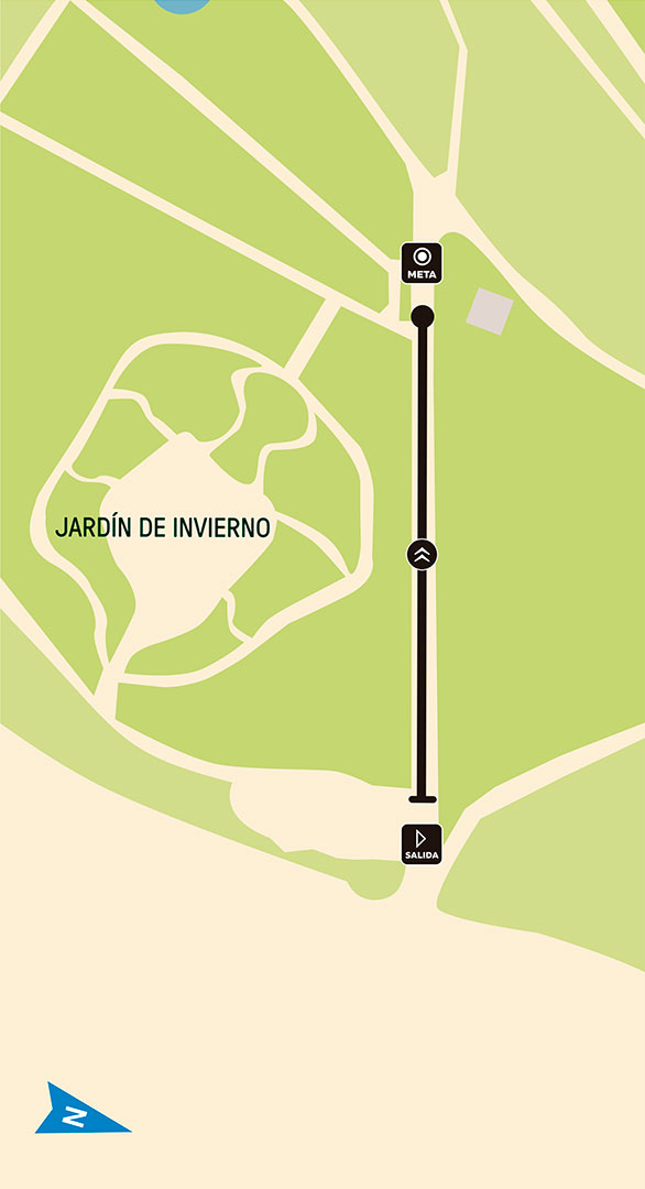 Mapa Circuito 150 metros
