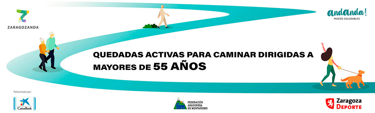 Quedadas activas para caminar dirigidas a mayores de 55 años