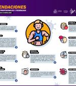 Décalogo de recomendaciones para deportistas profesionales y federados