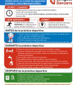 NORMAS y RECOMENDACIONES para hacer deporte en la calle