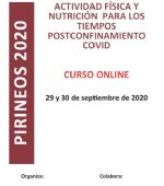 Curso Online: «Actividad física y nutrición en tiempos de postconfinamiento COVID»