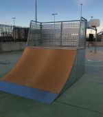 Ya están instalados los diferentes elementos modulares de skate en la Instalación Deportiva Elemental «Arcosur» de Zaragoza