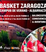 Últimas plazas para el Campus de Baloncesto de la Fundación Basket Zaragoza 