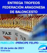 Entrega de Trofeos Federación Aragonesa de Baloncesto