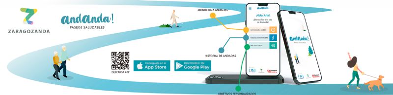 Descarga la app Andanda! para mejorar tu forma física caminando