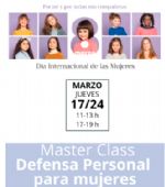 Master Class «Defensa Personal para Mujeres»