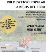 VIII Descenso Popular «Amigos del Ebro»