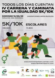 IV Carrera y Caminata por la Igualdad «Todos los días cuentan»