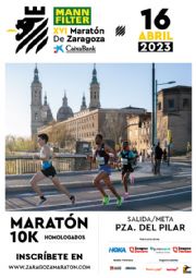 XVI Mann-Filter Maratón de Zaragoza CaixaBank  + Prueba Corta 10k