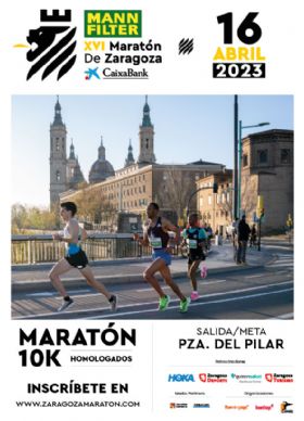 XVI Mann-Filter Maratón de Zaragoza CaixaBank  + Prueba Corta 10k