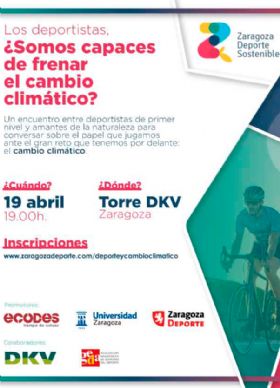 Encuentro: Los deportistas ¿Somos capaces de frenar el cambio climático?