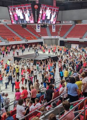 4.000 personas han participado en el programa de gimnasia de mantenimiento de Zaragoza Deporte