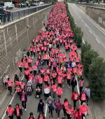 108.000 mujeres han participado este año en la «Marea Rosa»