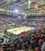 Zaragoza vibró con la selección española de baloncesto