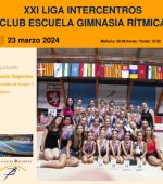 XXI Liga Intercentros Club Escuela Gimnasia Rítmica