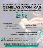 1º fase del Gran Premio Caja Rural de Aragón. Homenaje de Zaragoza a las Gemelas Atómikas.