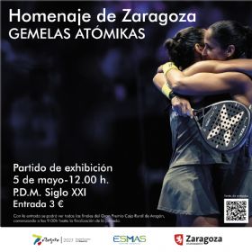 Partido Homenaje de Zaragoza a las Gemelas Atómikas