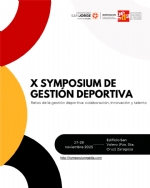 X Symposium Aragonés de Gestión en el Deporte