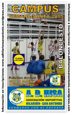Campus Semana Santa de Baloncesto AD HISA Campus Semana Santa de Baloncesto AD HISA