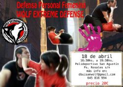 Curso de Defensa Personal Femenina Curso de Defensa Personal Femenina