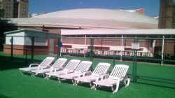 El solarium del Palacio de Deportes abrirá el 1 de mayo El solarium del Palacio de Deportes abrirá el 1 de mayo