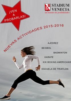 Stadium Venecia amplia su oferta de actividades Stadium Venecia amplia su oferta de actividades