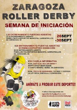 Semana de iniciación al «Roller Derby» Semana de iniciación al «Roller Derby»