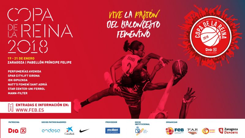 No te pierdas la Copa de la Reina de Baloncesto