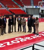 El alcalde recibe a la delegación de la UEFA para cerrar los preparativos de la Final Four de fútbol sala