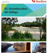 Ruta 3 ZaragozAnda: Desembocadura del Río Gállego